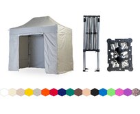 Nůžkový párty stan 2x3 m TENTino SMALL HEXAGON Barva: 5A - ŠEDÁ 5A - ŠEDÁ