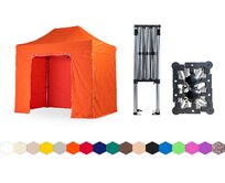 Nůžkový párty stan 2x3 m TENTino SMALL HEXAGON Barva: 6A - ORANŽOVÁ 6A - ORANŽOVÁ