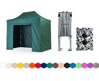 Nůžkový párty stan 2x3 m TENTino BIG HEXAGON EXTREME Barva: 9A - ZELENÁ 9A - ZELENÁ