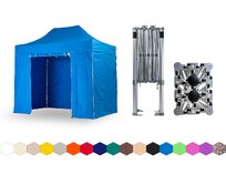 Nůžkový párty stan 2x3 m TENTino BIG HEXAGON EXTREME Barva: 12A - SVĚTLE MODRÁ 12A - SVĚTLE MODRÁ