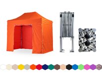 Nůžkový párty stan 2x3 m TENTino BIG HEXAGON Barva: 6A - ORANŽOVÁ 6A - ORANŽOVÁ