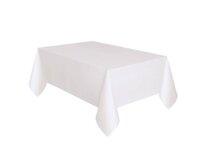 TENTino Ubrus na hranatý stůl 200x90 cm (přesah 30 cm) Barva ubrusu: BÍLÁ / WHITE