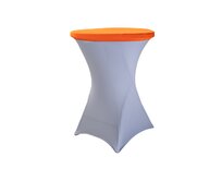 TENTino Elastická čepice STANDARD na desku bistro stolu 60 cm VÍCE BAREV Barva ubrusu: ORANŽOVÁ / ORANGE