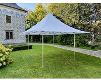 Nůžkový párty stan 3x3 m TENTino FLY TENT (bez bočnic) Barva opláštění: 1A - BÍLÁ