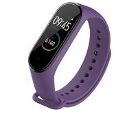 UNI Fialový řemínek pro Xiaomi Mi Band 3 a Xiaomi Mi Band 4 fialová