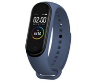 UNI Řemínek pro Xiaomi Mi Band 3 a Xiaomi Mi Band 4 Vesmírná modrá tmavě modrá