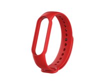 UNI Červený řemínek pro Xiaomi Mi Band 5/6 červená