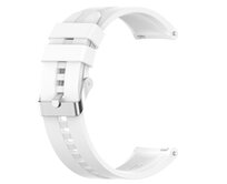 UNI Silikonový řemínek 20mm - Bílý bílá