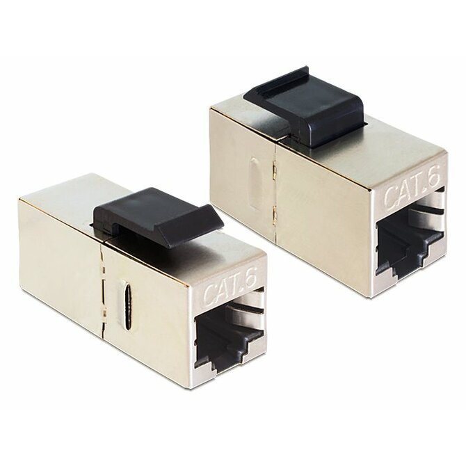 Delock Keystone Module RJ45 samice > RJ45 samice Cat.6, spojka