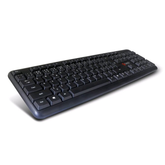 C-TECH Klávesnice CZ/SK KB-102 PS2 slim black