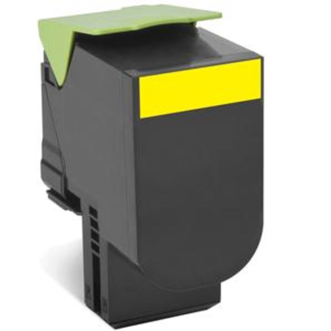 Lexmark toner 80C2SYE / Yellow / 2 000 stran / Corporate 