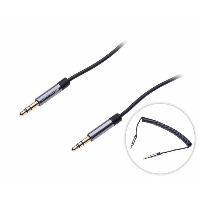 CONNECT IT Wirez 3,5mm propojovací audio jack kabel, kroucený, 1,8m