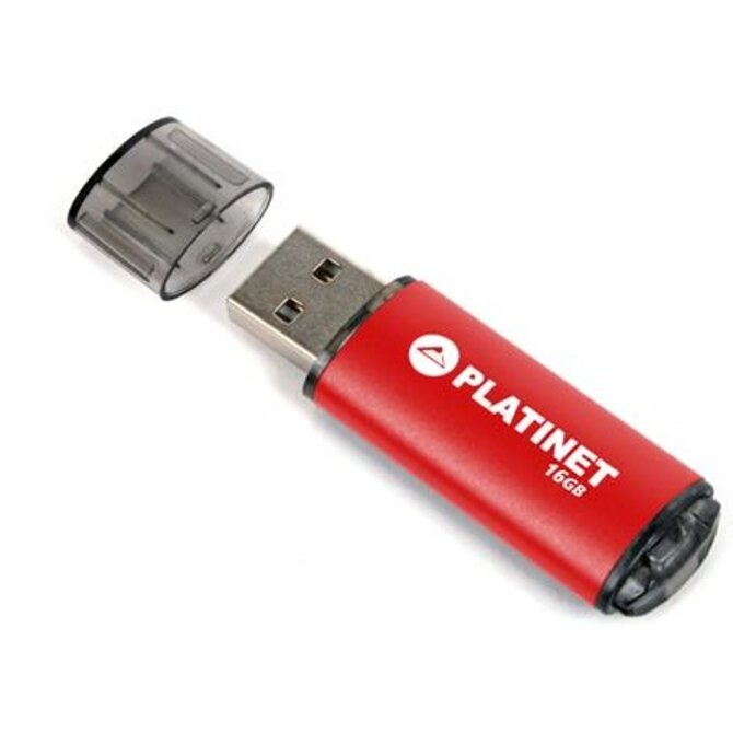 PLATINET PENDRIVE USB 2.0 X-Depo 16GB červený