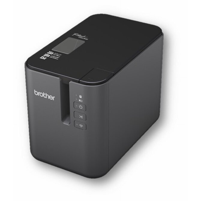 Brother PT-P950NW, tiskárna samolepících štítků, USB, ethernet, WiFi, sériový port, připojitelná k PC