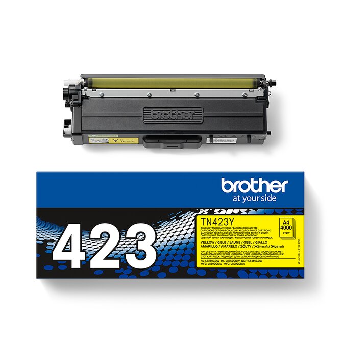 Brother - TN-423Y, toner yellow (až 4 000 stran)