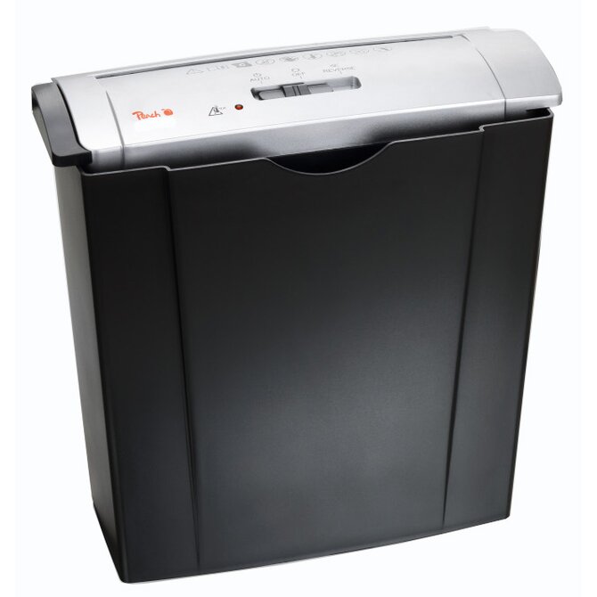 PEACH skartovač Strip Cut Shredder PS400-02, 6 listů, podélný řez, 8 l