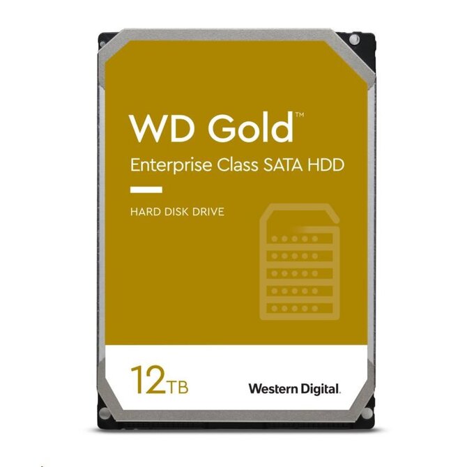 WD GOLD RAID WD121KRYZ 12TB SATA/ 6Gb/s 256MB cache 249MB/s 