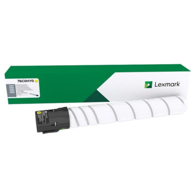 Lexmark toner 76C0HY0 / Yellow / 34 000 stran