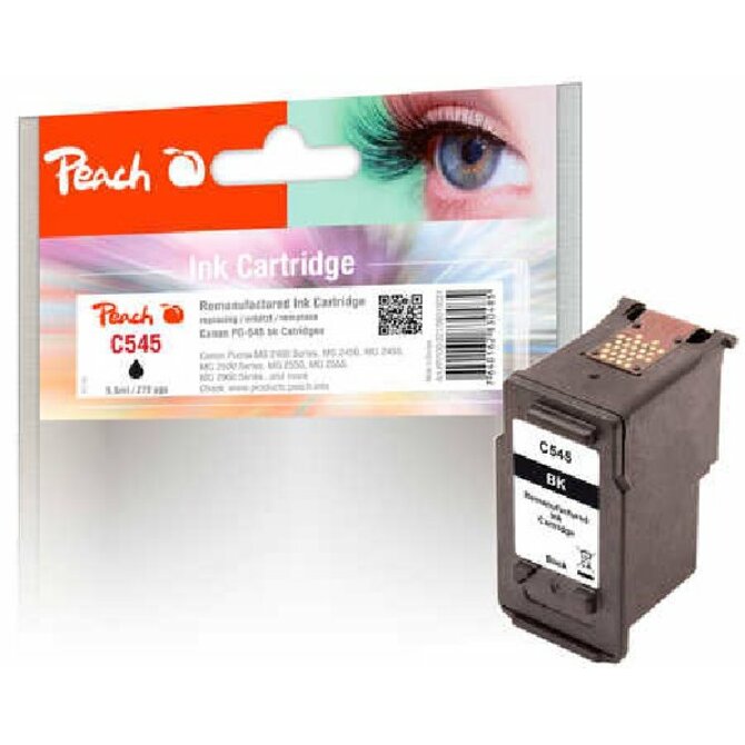 Akce!!! PEACH kompatibilní cartridge Canon PG-545, black, 9.5ml