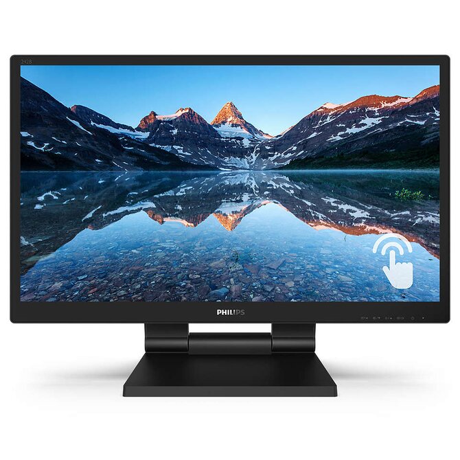 Philips LCD 242B9T 23,8" 16:9 IPS Touch/1920x1080@60Hz/5ms/250cd/VGA/DVI/HDMI/DP/2xUSB/Repro/HAS/VESA