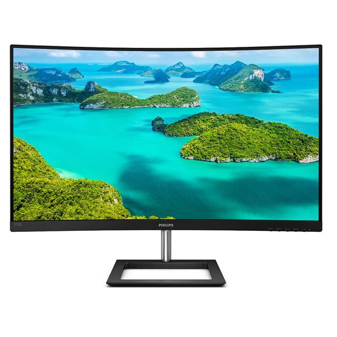 Philips LCD 272E1CA 27" zakřivený VA/1920x1080@75Hz/Mega DCR/4ms/250 cd/VGA/HDMI/DP/Repro/VESA/FreeSync