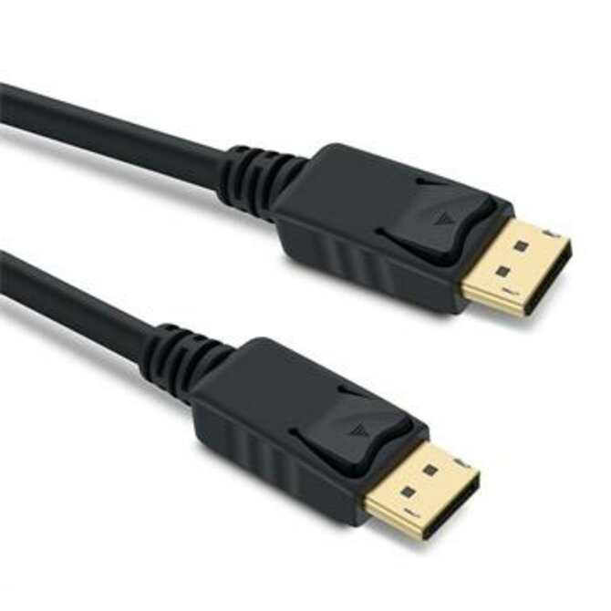 PremiumCord DisplayPort 1.4 přípojný kabel M/M, zlacené konektory, 1,5m