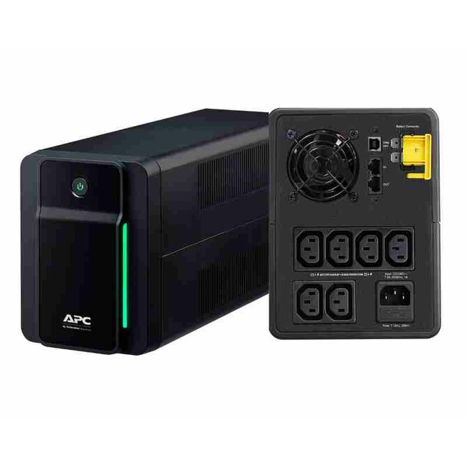 APC Back-UPS BXM 1600VA (900W), AVR, USB, IEC zásuvky