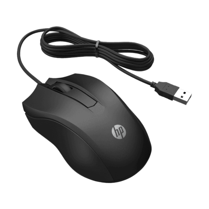 HP myš 100 USB černá