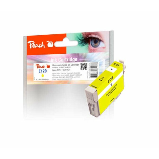 PEACH kompatibilní cartridge Epson T1294, Yellow, 8,3 ml