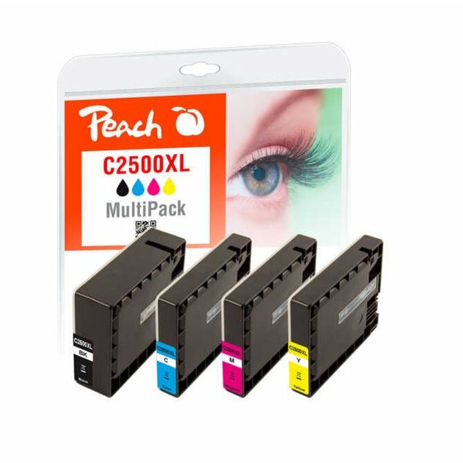 PEACH kompatibilní cartridge Canon PGI-2500XL Combi pack s čipem