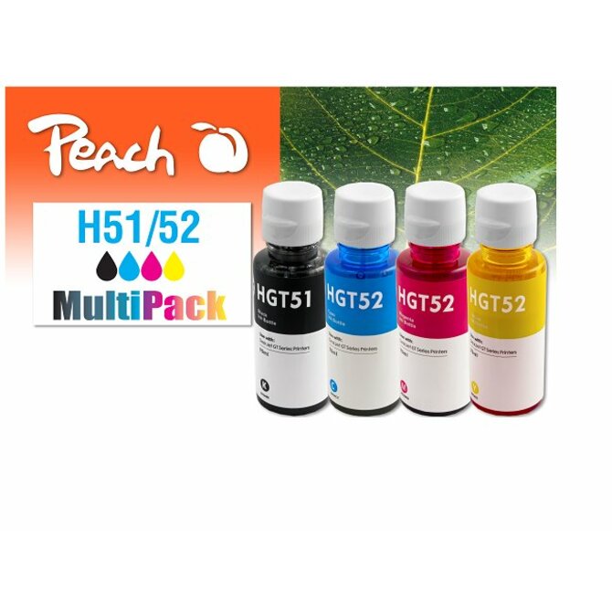 PEACH kompatibilní cartridge HP GT51, GT52, MultiPack