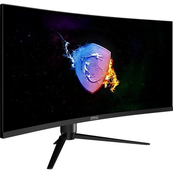 MSI Gaming Optix MAG342CQR, 34" zakřivený /3440x1440 (UWQHD)/VA LED/1ms/4000:1/300cd / m2 /2 x HDMI/DP