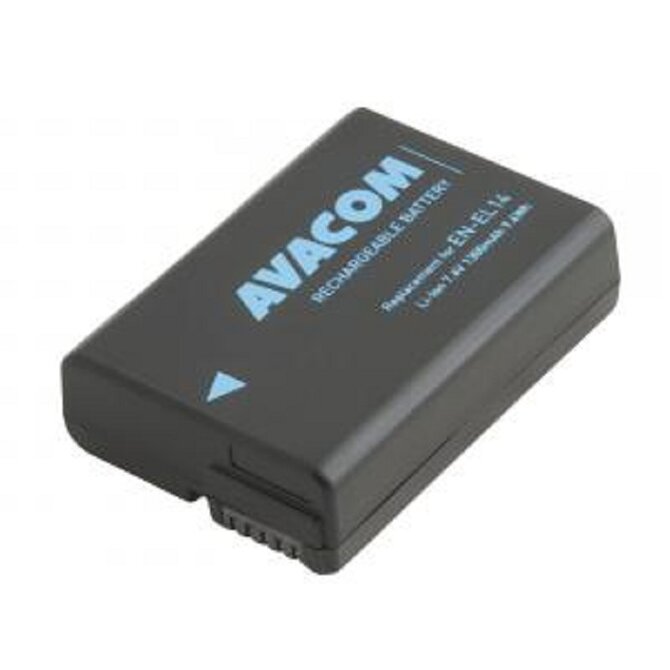 AVACOM Náhradní baterie Nikon EN-EL14, EN-EL14a, EN-EL14e Li-Ion 7.4V 1300mAh 9.6Wh