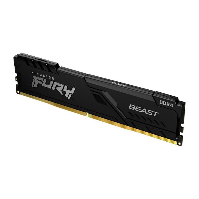 KINGSTON 16GB 2666MT/s DDR4 CL16 DIMM FURY Beast Black