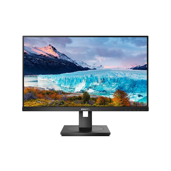 Philips LCD 243S1 23,8" IPS/1920x1080@75Hz/4ms/250cd/HDMI/DP/4xUSB/USB-C dock/RJ45/Repro/Pivot/HAS/VESA