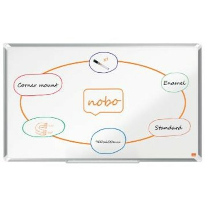 Nobo smaltovaná magnetická tabule Premium Plus 900 x 600 mm