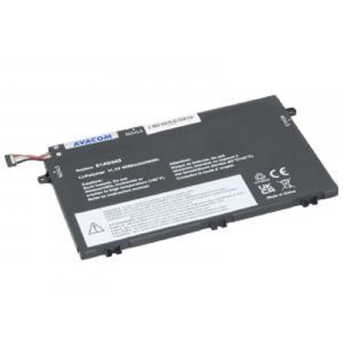 AVACOM Náhradní baterie Lenovo ThinkPad E14, E15, E580, E490 Li-Pol 11,1V 4050mAh 45Wh