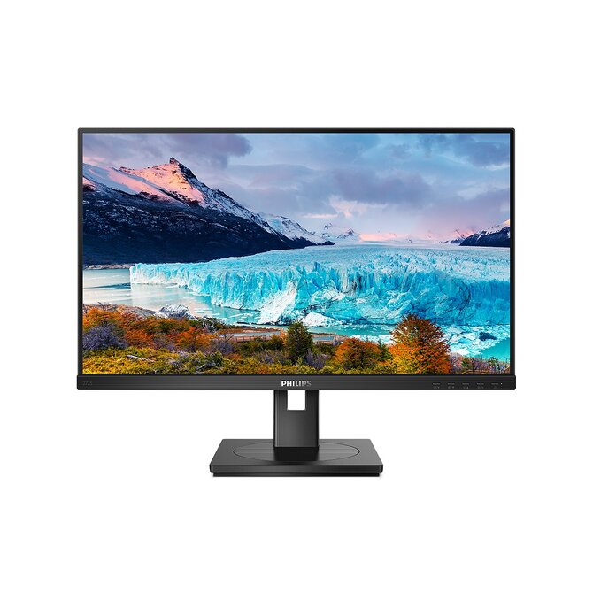 Philips LCD 272S1M 27" IPS/1920x1080@75Hz/4ms/250cd/VGA/DVI/HDMI/DP/4xUSB/Repro/Pivot/HAS/VESA