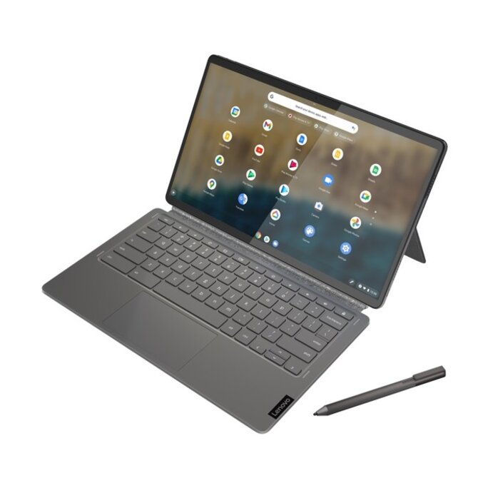 Lenovo IdeaPad Duet 5 CB 13Q7C6   Snapdragon 7c G2/8GB/128GB eMMC/13,3"/OLED/FHD/TOUCH/400nitů/KBRD/pero/Chrome OS/šedá