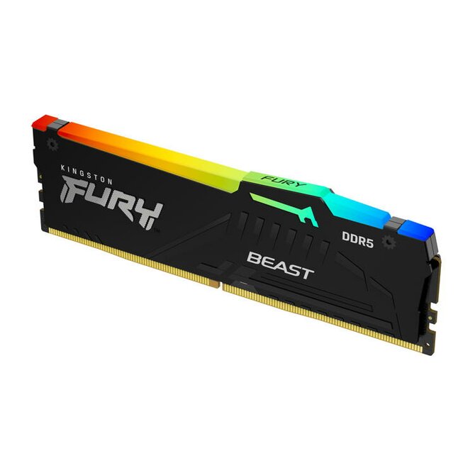 KINGSTON 16GB 5600MT/s DDR5 CL40 DIMM FURY Beast RGB XMP