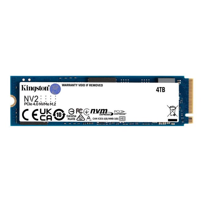 Kingston Flash SSD 500G NV2 M.2 2280 PCIe 4.0 NVMe SSD