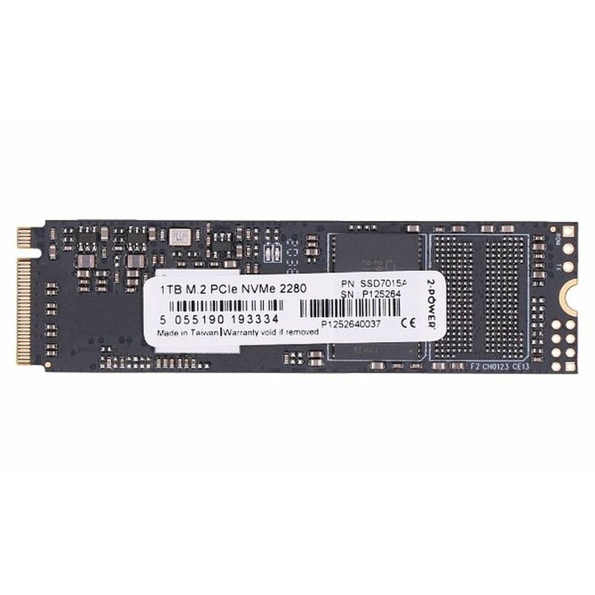 2-Power SSD 1TB M.2 PCIe NVMe 2280