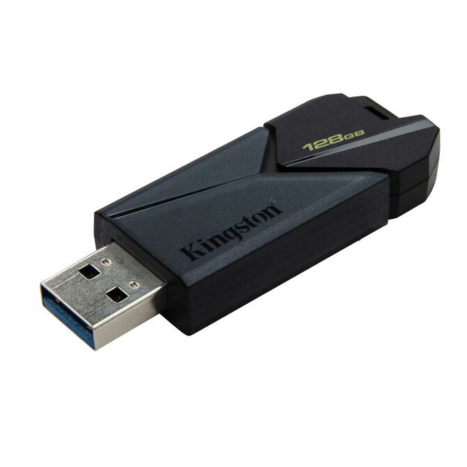 KINGSTON 128GB Portable USB 3.2 Gen 1 DataTraveler Exodia Onyx