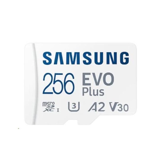 Samsung/micro SDXC/256GB/180MBps/Class 10/+ Adaptér/Modrá