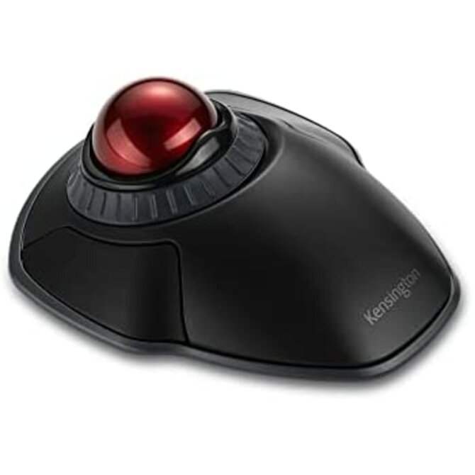 Kensington Orbit bezdrátový trackball s rolovacím kroužkem - černá