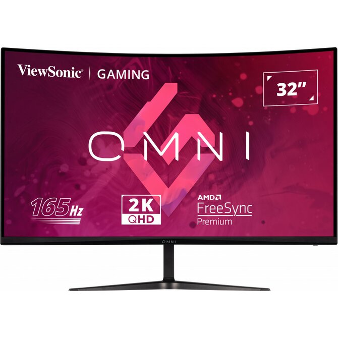 Viewsonic VX3218C-2K 32" prohnutý VA FHD 1920 x 1080/165hz/1ms/300cd/2xHDMI/DP/Repro/VESA