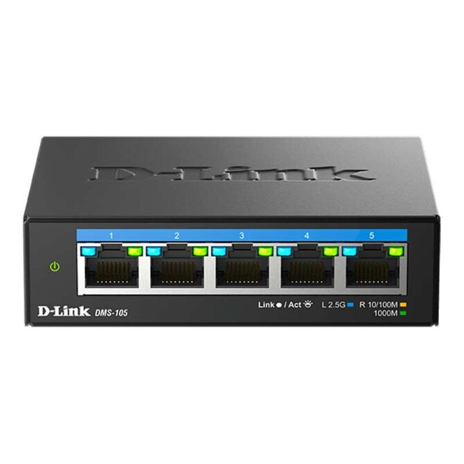 D-Link DMS-105/E  5-port Multi-Gigabit Unmanaged Switch