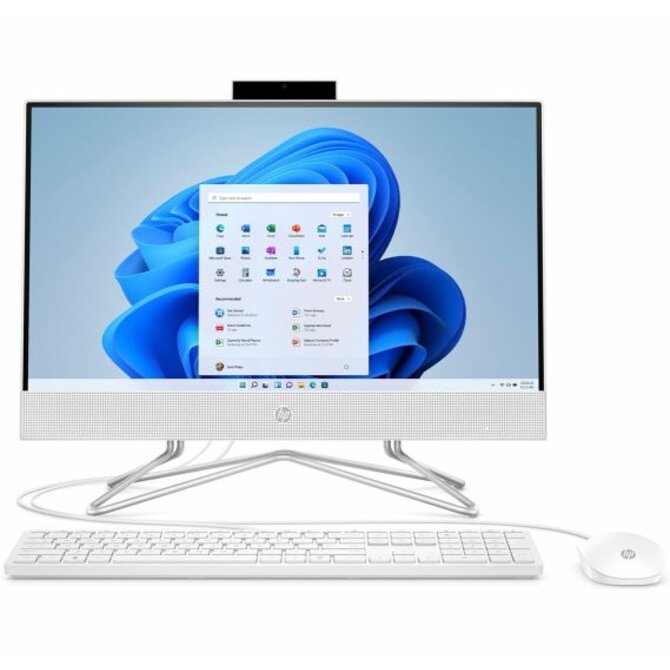 HP AIO 27-cr0001nc/27'' IPS FHD AG/Ryzen 5 7520U/16GB LP/512GB SSD/AMD Radeon 610M/5xUSB/1xHDMI/RJ45/WIN 11 Home/White 