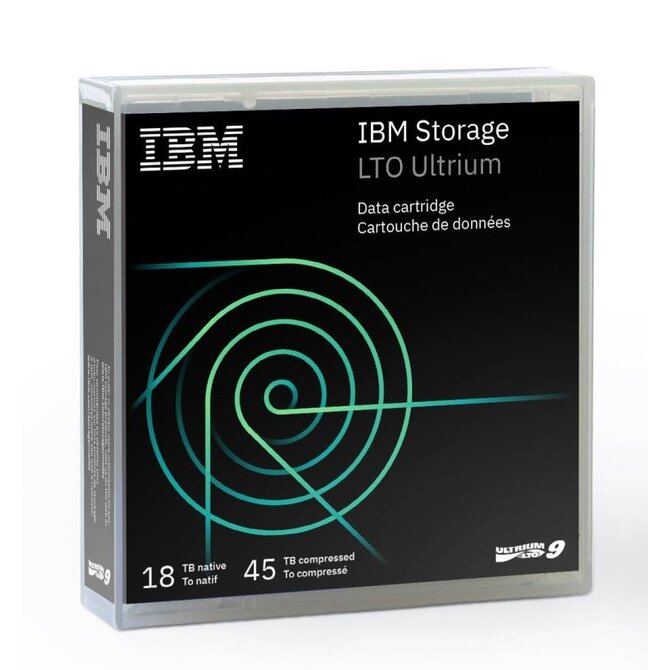 IBM LTO9 Ultrium 18TB/45TB data cartridge RW - 1ks