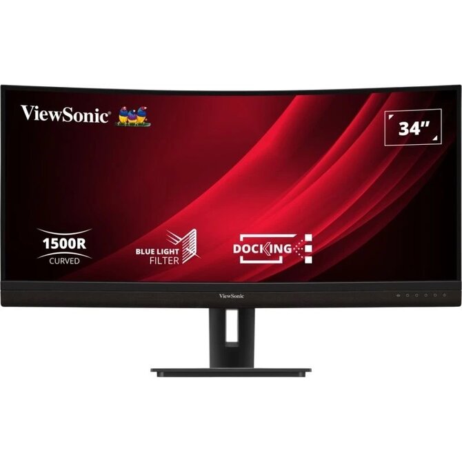 Viewsonic VG3456C 34" Curved Panel VA UWQHD/3440x1440/3000:1/5ms/HDMI/DP/USB-C/USB-A,B/LAN/VESA/Repro